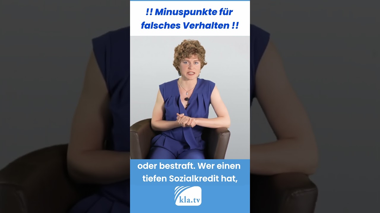 ️Minuspunkte fürs falsche Verhalten – Made in China