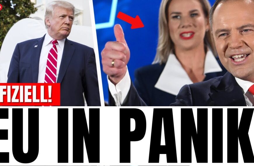 GERADE EBEN: Trumps Statement über Polen bringt Europa in Panik !