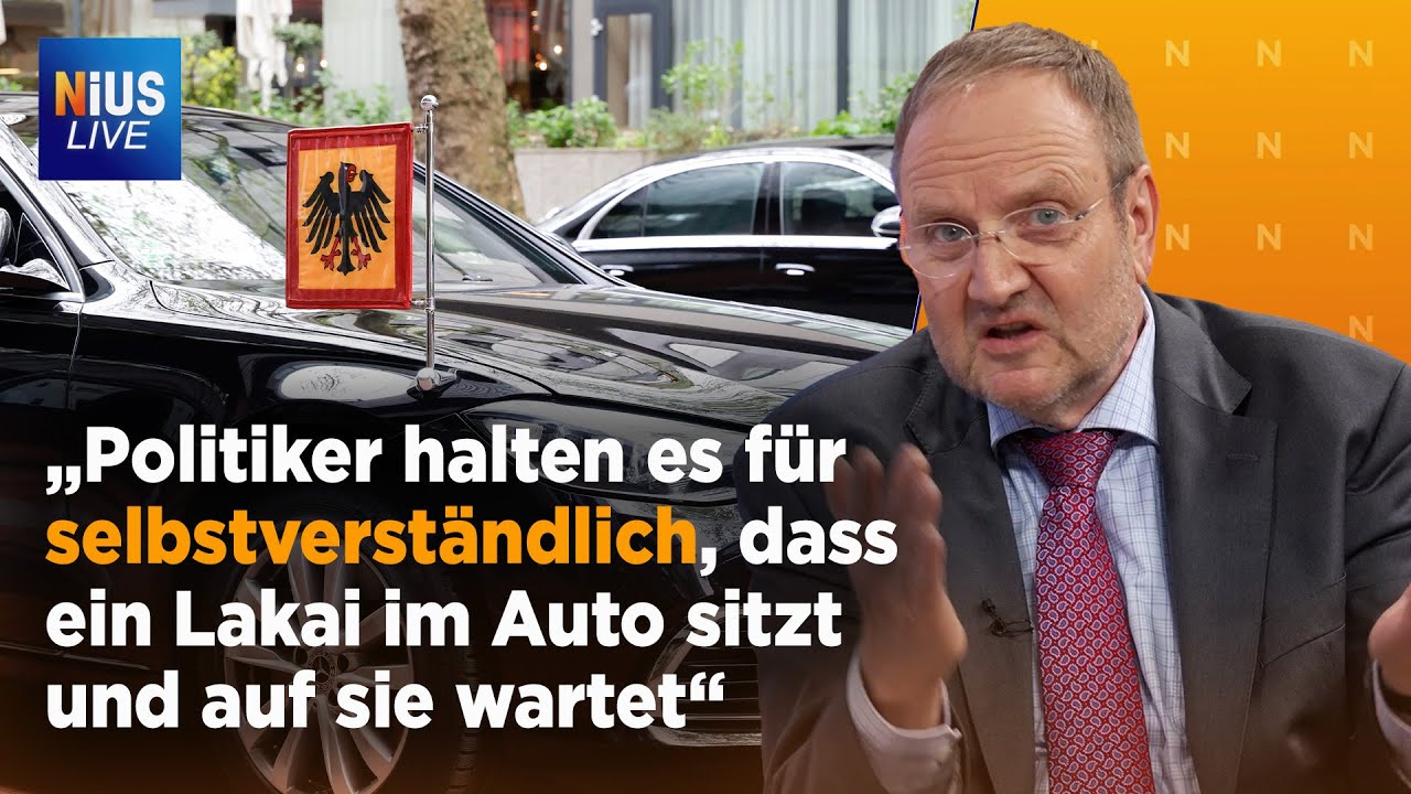 Grüne predigen Verzicht – und fahren mit laufendem Motor vor | NIUS