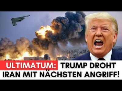 Mehr über den Artikel erfahren Trump droht mit Krieg + Neue Telepromter-Attacke + Drohnenangriff auf Iran trotz Waffenstillstand!