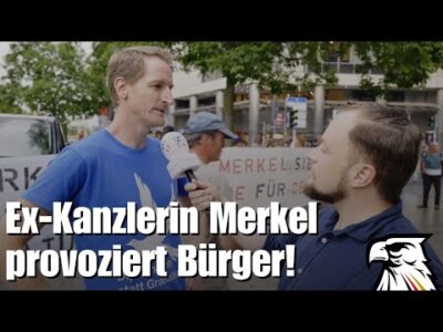 Mehr über den Artikel erfahren Ex-Kanzlerin Merkel provoziert Bürger: Protest vor Lesung!