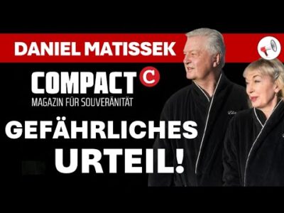 Mehr über den Artikel erfahren Compact: Das gefährliche Urteil & 170 Razzien gegen Meinungsfreiheit: Daniel Matissek im Interview