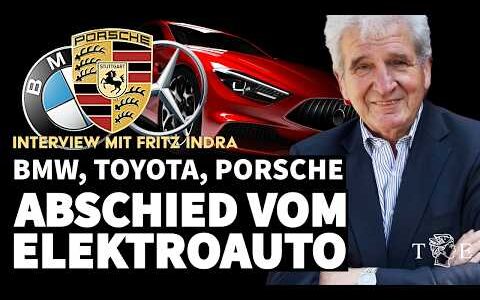 Autobauer kehren zurück zum Verbrenner: „Elektroautos sind ein Irrweg“, so Fritz Indra