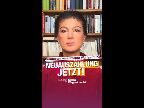 Bundestag verschleppt Wahlprüfung: Neuauszählung jetzt!
