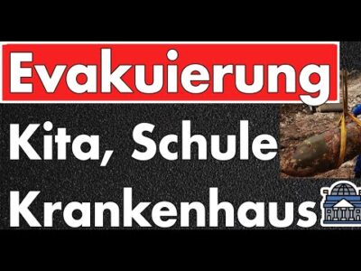 Mehr über den Artikel erfahren Massive Evakuierungen! Danke Amerika für die vielen Blindgänger im Boden! Nie wieder Krieg!