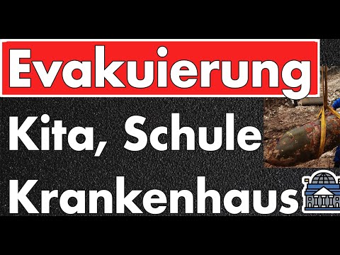 Massive Evakuierungen! Danke Amerika für die vielen Blindgänger im Boden! Nie wieder Krieg!