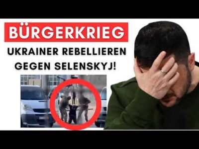 Mehr über den Artikel erfahren Ukrainer boykottieren Krieg: Zivilisten blockieren Armee  & stechen Reifen auf