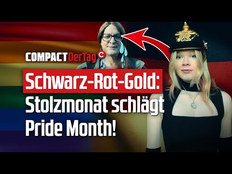 Schwarz-Rot-Gold: Stolzmonat schlägt Pride Month!💥