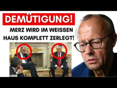 Mehr über den Artikel erfahren Vor 5 Minuten: Merz wird von Trump & Presse KOMPLETT vorgeführt!