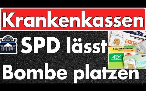 SPD will noch mehr Beiträge für die Krankenkassen anstatt Menschen ohne Anspruch zu entfernen!