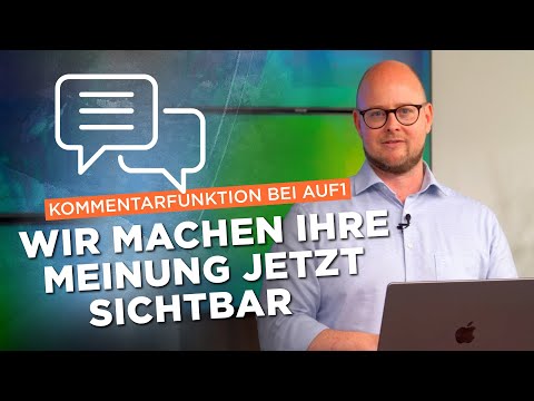 Jetzt NEU! Kommentarfunktion bei AUF1.TV freigeschalten – Meinungsfreiheit hochhalten