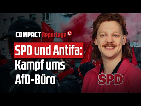 SPD und Antifa: Kampf ums AfD-Büro!