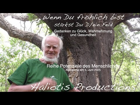Wenn Du fröhlich bist stärkst Du D/ein Feld