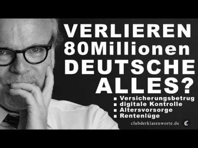 Mehr über den Artikel erfahren Enthüllt: Legal betrogen – Wie 80 Millionen Deutsche um ihre Altersvorsorge gebracht werden