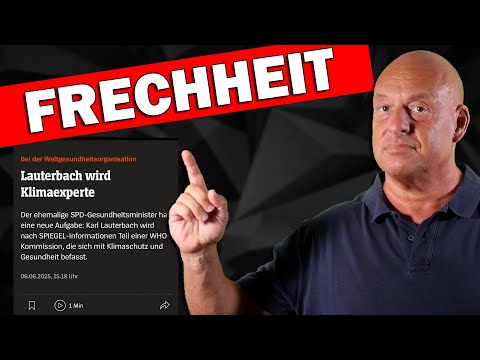 KLIMA-LOCKDOWN?! Lauterbach jetzt WHO-Experte… (LÄCHERLICH)