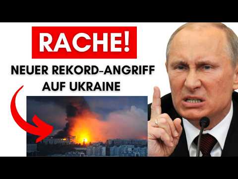 Mehrere Kinzhal-Überschallraketen & 500 Drohnen auf Ukraine!