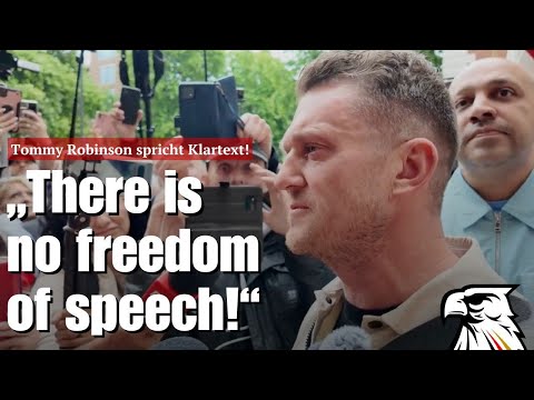 🇬🇧 „There is no freedom of speech!“ – Tommy Robinson spricht Klartext!