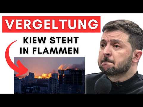 Heftig: Größter Angriff jemals auf Millionenmetropole Kiew!
