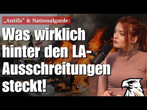 „Antifa“ & Nationalgarde: Was wirklich hinter den LA-Ausschreitungen steckt!