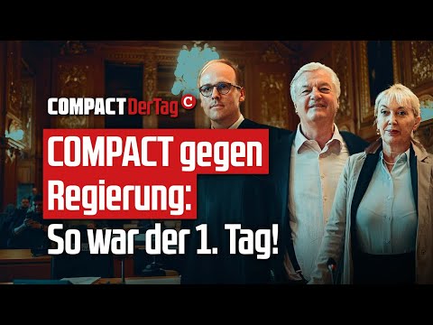 COMPACT gegen Regierung: So war der 1. Tag!💥