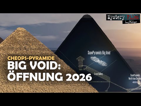 Öffnung der Big Void 2026?! | Zahi Hawass will in die „Geheimkammer“ in der Cheops-Pyramide gucken
