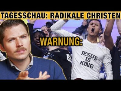 Mehr über den Artikel erfahren Christliche Fußballer sind gefährlich! Tagesschau dreht völlig durch