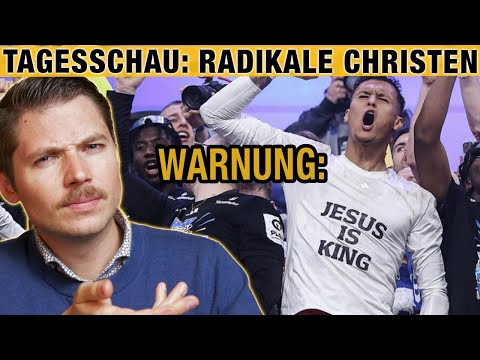 Christliche Fußballer sind gefährlich! Tagesschau dreht völlig durch