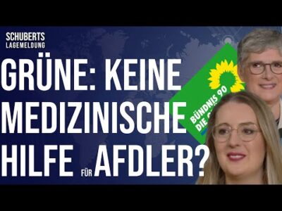 Mehr über den Artikel erfahren Totale Entgleisung💥 Ärztliche Hilfe nur nach politischer Gesinnung? + Millionen für Grünen-Stiftung!