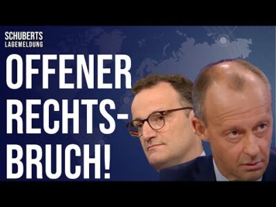 Mehr über den Artikel erfahren Politik-Beben💥Merz-Regierung handelt illegal + Grüne Heuchler schützen Regierung! + Spahn-Rücktritt?