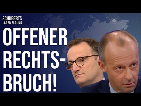 Politik-Beben💥Merz-Regierung handelt illegal + Grüne Heuchler schützen Regierung! + Spahn-Rücktritt?