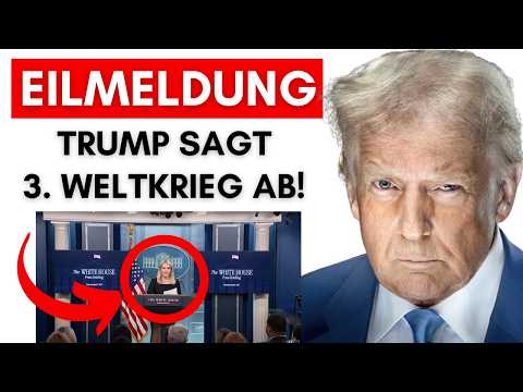 Vor 5 Minuten: Trump macht Rückzieher – Begründung spektakulär!