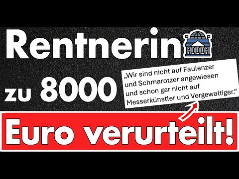 Mehr über den Artikel erfahren Landgericht schafft Meinungsfreiheit ab? Rentnerin wegen Post zu 8.000 Euro Strafe verurteilt!