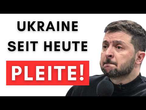 Selenskyj kann 665 Millionen US-Dollar Kredit nicht zahlen.