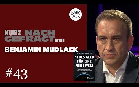 KURZ NACHGEFRAGT bei BENJAMIN MUDLACK  @BenjaminMudlack ​