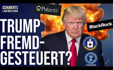 💥Was wirklich im Iran und USA passiert!💥Trumps Geheimanruf 💥 Palantir, Blackrock, CIA und Mossad!