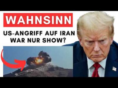 Mehr über den Artikel erfahren Offiziell: Trump informierte Iran VOR Angriff, sodass die alles evakuieren können!