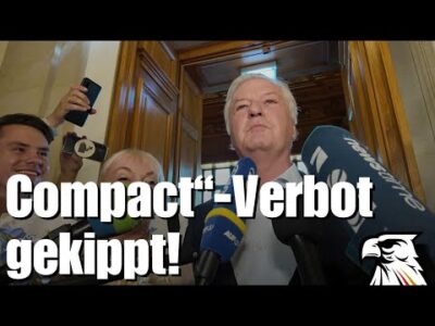 Mehr über den Artikel erfahren Compact“-Verbot gekippt – JETZT spricht ELSÄSSER!