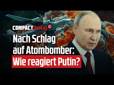 Nach Schlag auf Atombomber: Wie reagiert Putin?💥