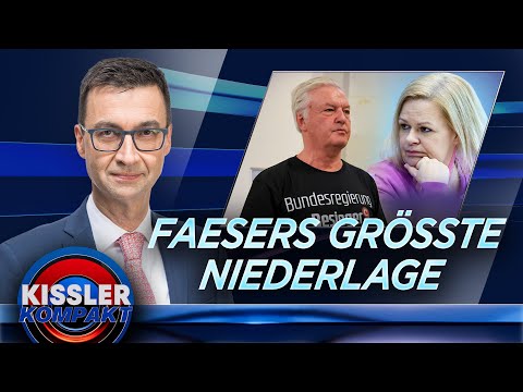 Faesers Blamage: Das „Compact“-Urteil hat ihre Amtszeit entlarvt | KISSLER Kompakt