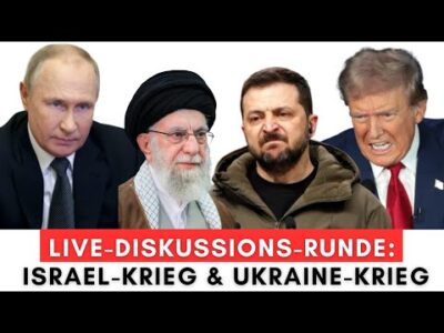Mehr über den Artikel erfahren Live-Diskussions-Runde: Israel-Krieg & Ukrainekrieg