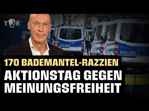 Großrazzia gegen Meinungsfreiheit: 180 polizeiliche Maßnahmen | Sondersendung mit Joachim Steinhöfel