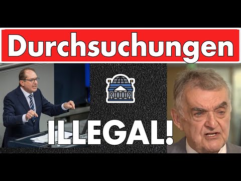 Amoklauf der Innenminister! Durchsuchungen zur Einschüchterung sind verfassungswidrig!