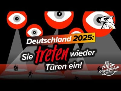 Mehr über den Artikel erfahren Am Tag als George Orwell kam: 170 Hausdurchsuchungen wg. Meinungsverbrechen!
