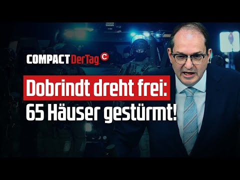 Dobrindt dreht frei: 65 Häuser gestürmt!💥