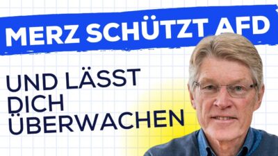 Mehr über den Artikel erfahren Merz verteidigt die AfD – und führt uns in die totale Kontrolle? Geheimer „Plan B“ enthüllt