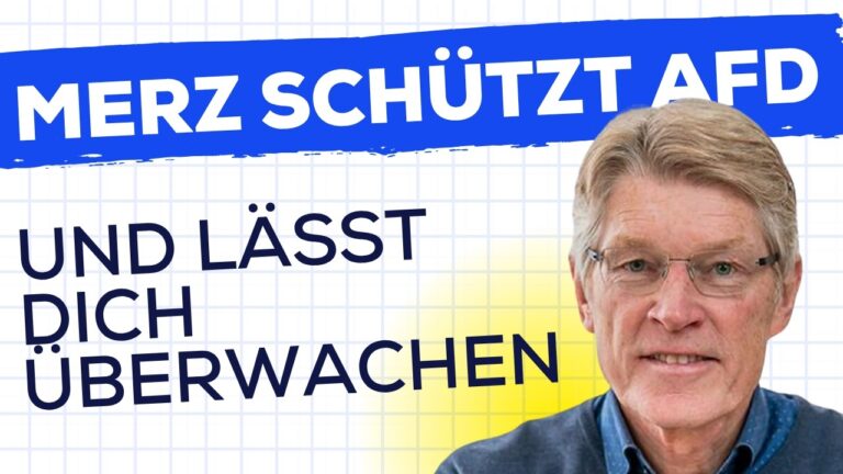 Mehr über den Artikel erfahren Merz verteidigt die AfD – und führt uns in die totale Kontrolle? Geheimer „Plan B“ enthüllt