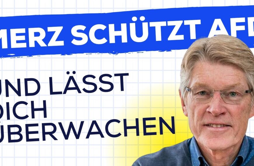 Merz verteidigt die AfD – und führt uns in die totale Kontrolle? Geheimer „Plan B“ enthüllt