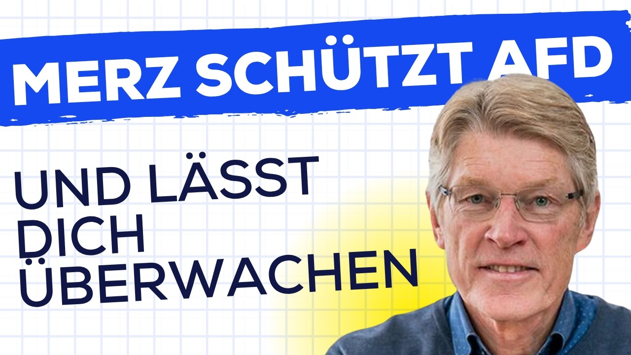Merz verteidigt die AfD – und führt uns in die totale Kontrolle? Geheimer „Plan B“ enthüllt