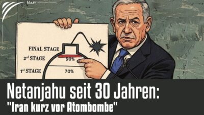 Mehr über den Artikel erfahren Netanjahu seit 30 Jahren: „Iran kurz vor Atombombe“