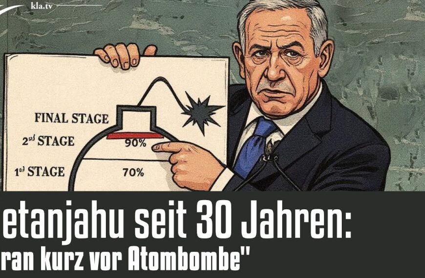 Netanjahu seit 30 Jahren: „Iran kurz vor Atombombe“